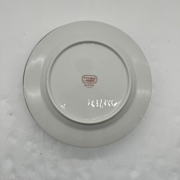 Lot of 4 Noritake Blue Hill China Salad Plate 8" Contemporary Floral Design 2482 - Picture 5 of 6